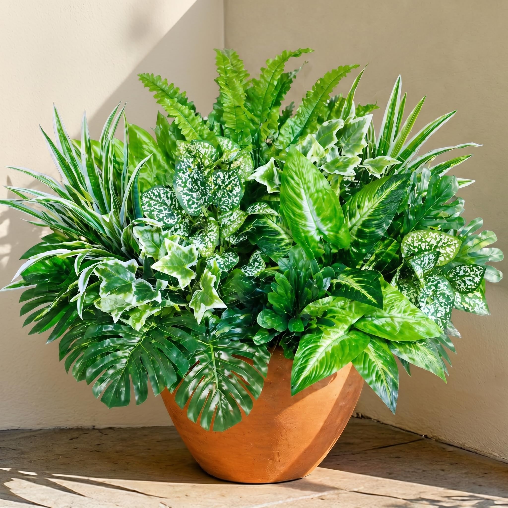 Obbsie boxwood outdoor assembly for year-round greenery.