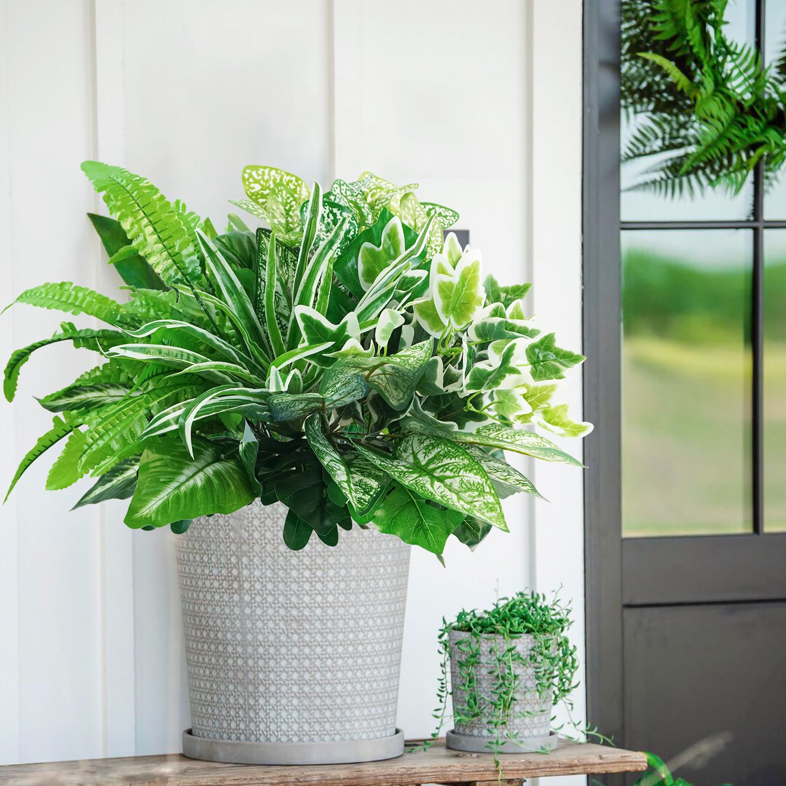 Obbsie balcony and terrace greenery styling ideas.