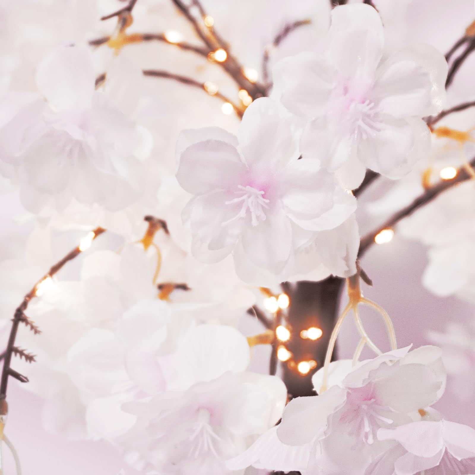 obbsie handcrafted silk cherry blossoms offer realistic seasonal charm