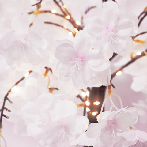 obbsie handcrafted silk cherry blossoms offer realistic seasonal charm