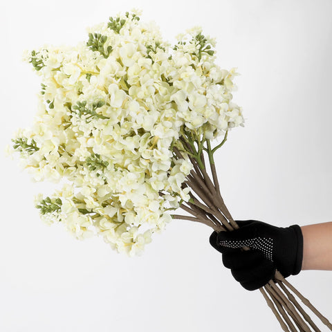 Versatile lilac stems for garlands, tables, or standalone decor from OBDXZHC.