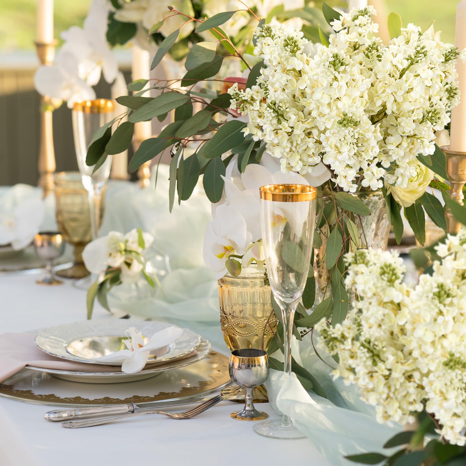 Wedding decor ready: white lilac stems for bouquets and centerpieces by OBDXZHC.