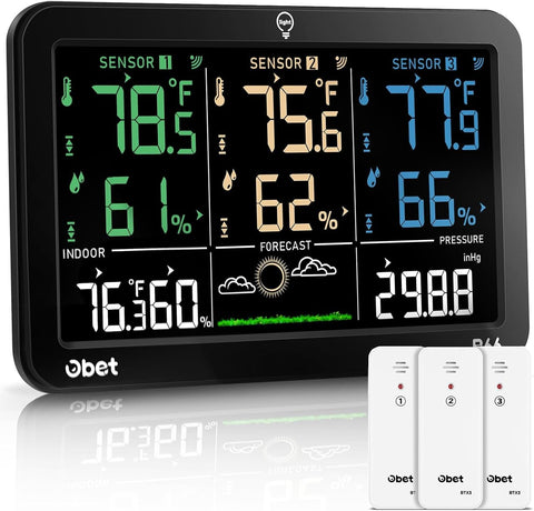 OBET alerts notify you about temperature or humidity changes in real time.