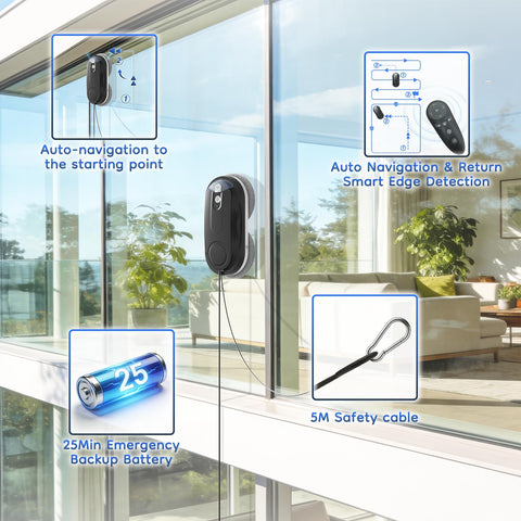 Obito X3 versatile on glass, tile, marble walls and doors.