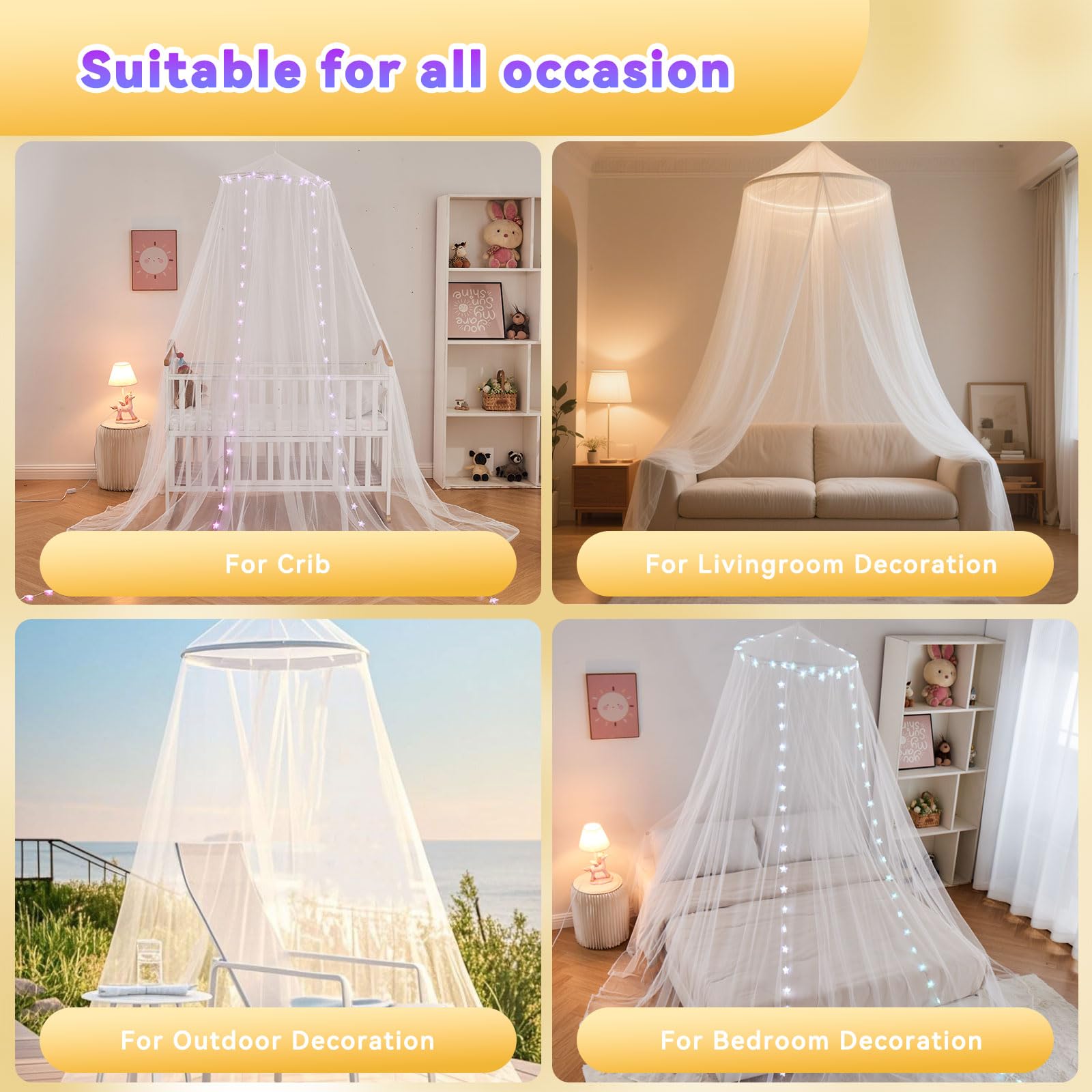 Obrecis bed canopy gift packaging ready for gifting on special occasions