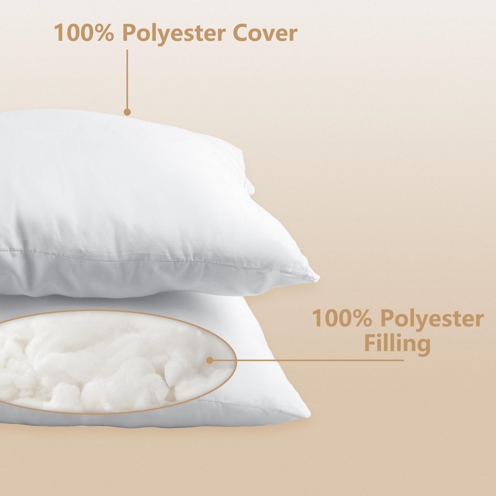 Obruosci hypoallergenic microfiber insert designed for sensitive spaces