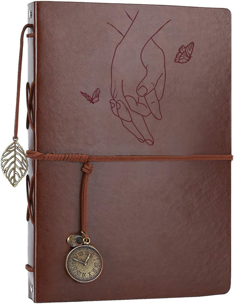 OBTAIN Photo Album leather cover closeup highlights durable craft for lasting memories