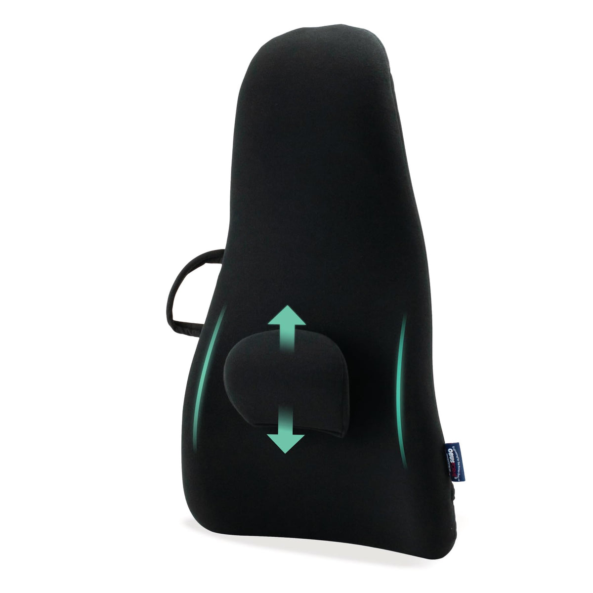 ObusForme highback backrest support provides ergonomic comfort for long sits.