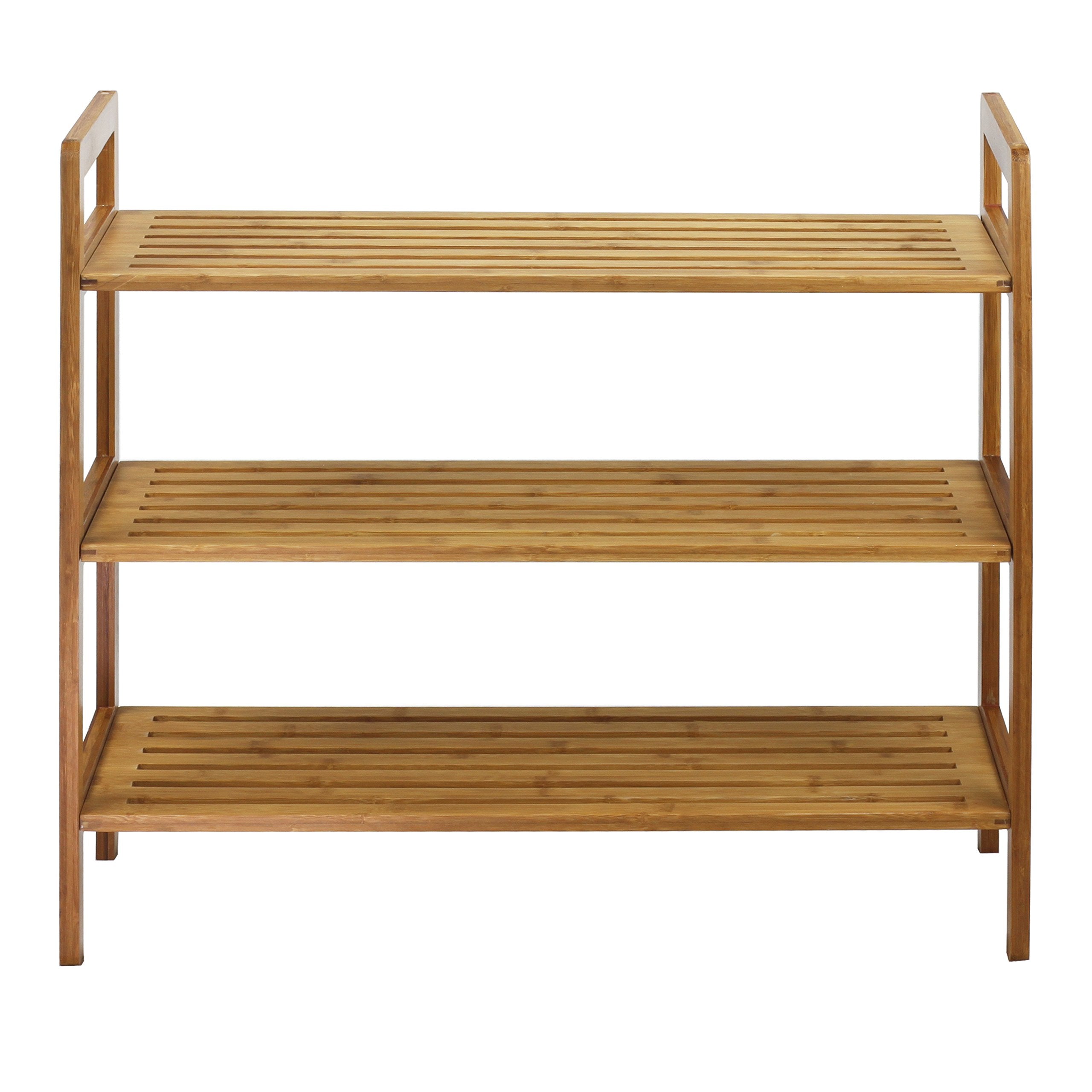 Oceanstar 3-Tier rack during assembly highlights easy, tool-free setup.