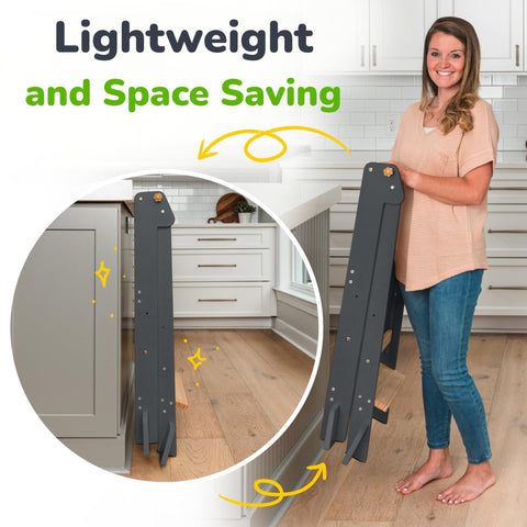 OCODILE A-frame with four feet delivers rock-solid stability during reaching activities