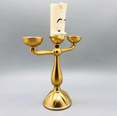 ocpcrn Beauty and the Beast candelabra ornate detailing enhances decor aesthetics