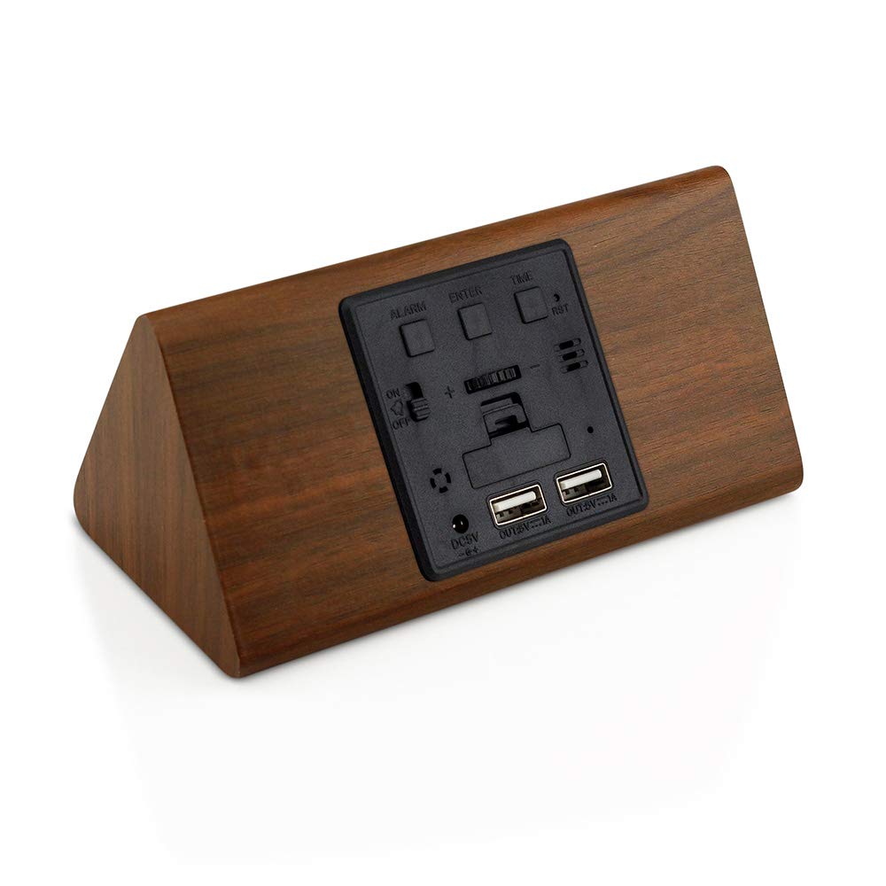 OCT17 clock features voice-control capable for hands-free use