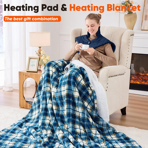 OCTROT on-bed setup illustrates easy nightly warmth routine
