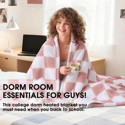 OCTROT blanket features eight-hour auto-off for safe, energy-efficient use.