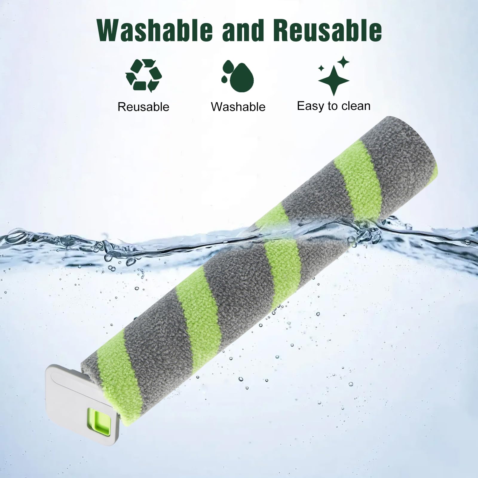 Odashen mop reaches walls and edges for thorough cleaning.