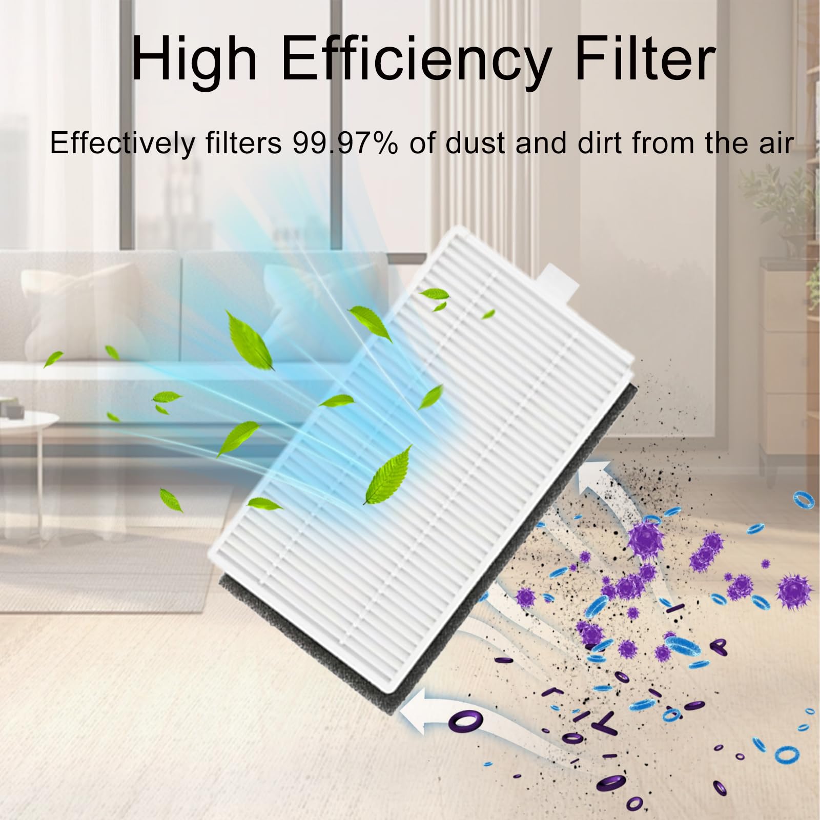 Odashen Mop pads for Lefant M330 Pro deliver thorough, streak-free floors.