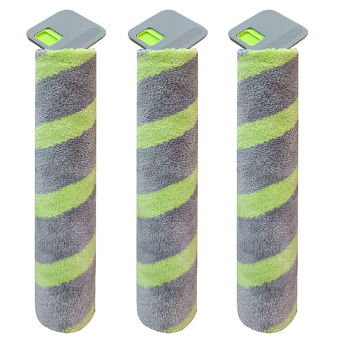 Odashen roller mop extension reach shows deep corner cleaning.