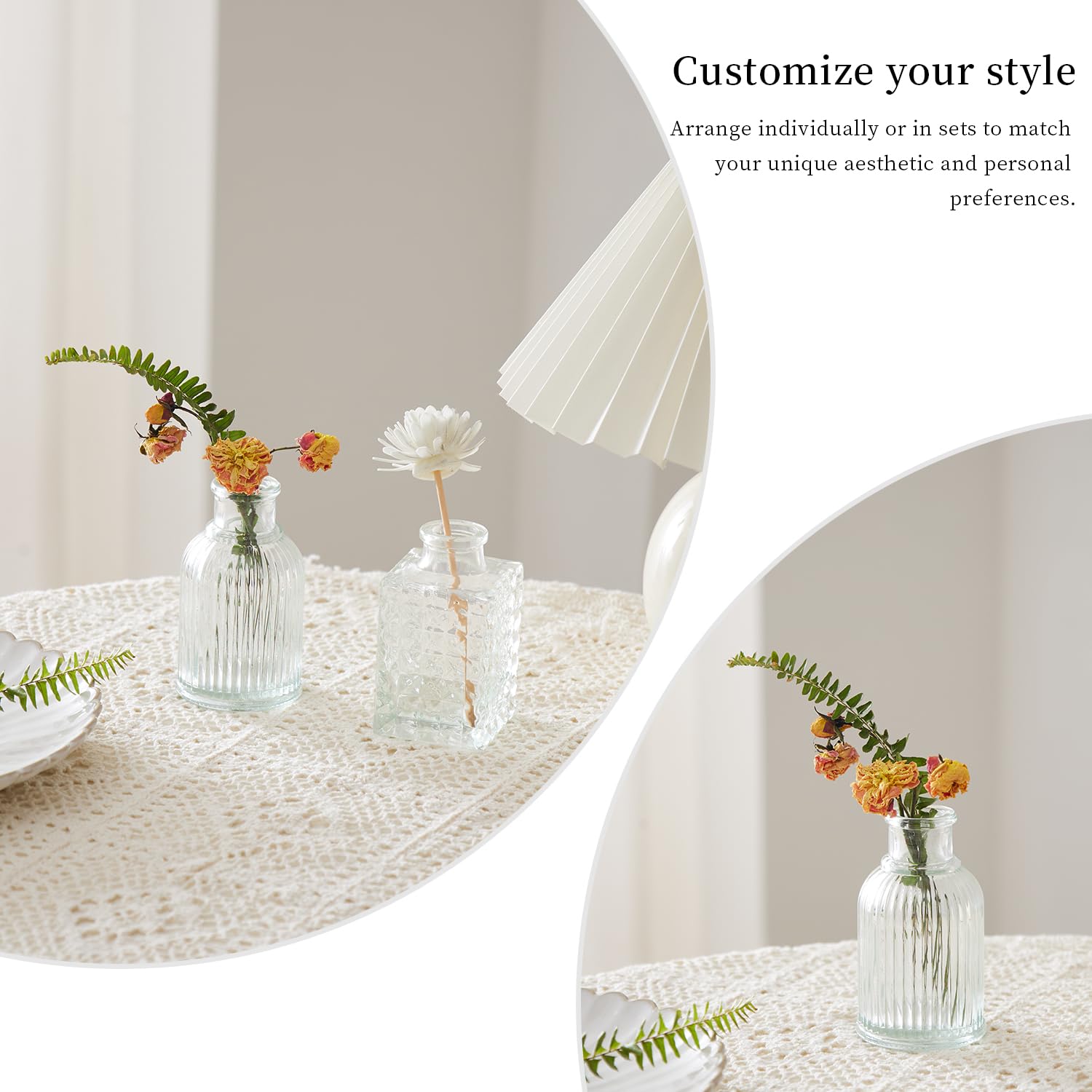 ODBCYWM bulk 32-pack vases for event planning and budget-friendly decor.