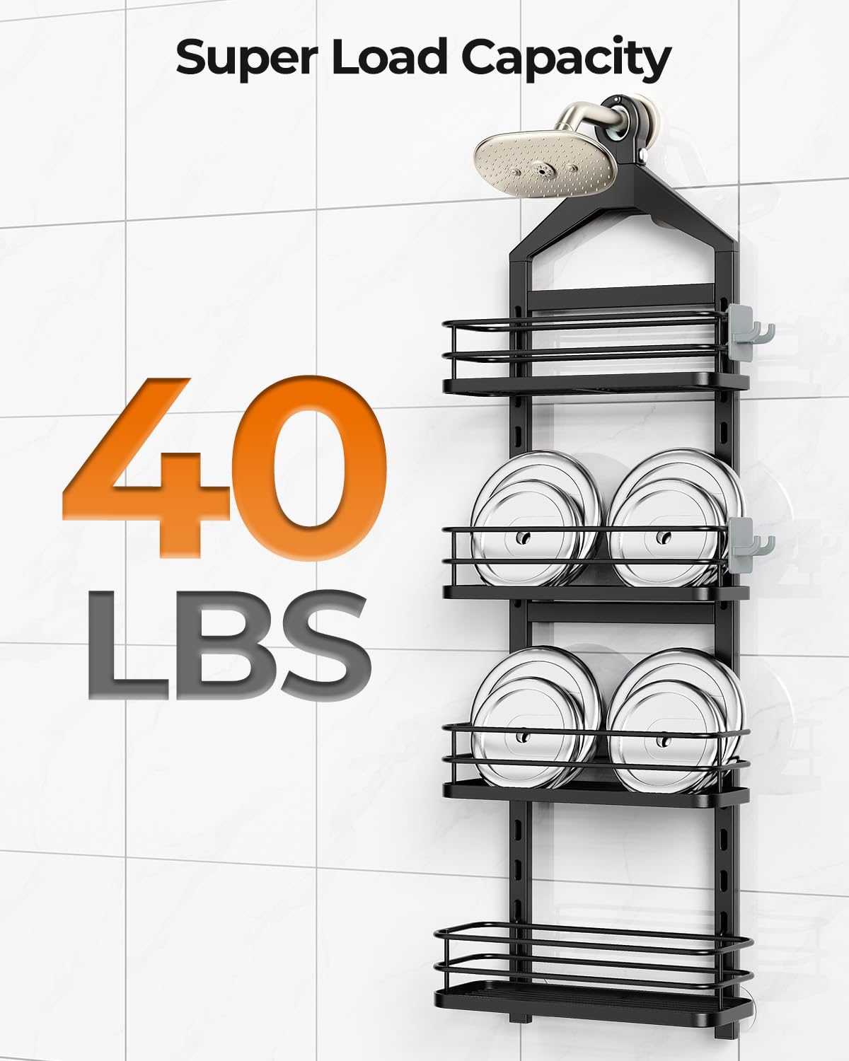 ODesign large-capacity shelves keep bottles organized and tidy.