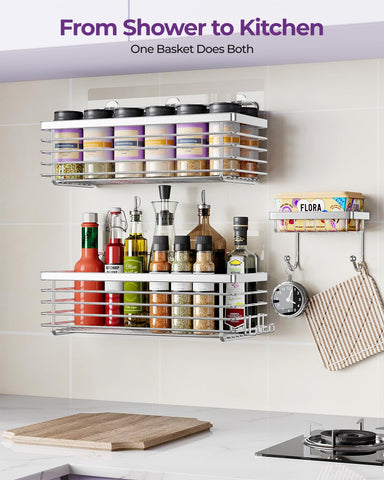 ODesign pack includes adhesives and caddies, simplifying setup and replacement.