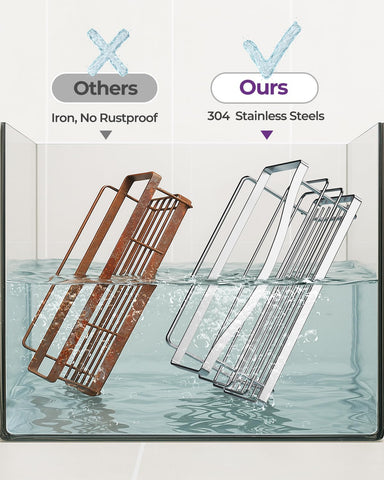 ODesign no-drill adhesive setup keeps walls intact while keeping items within reach.