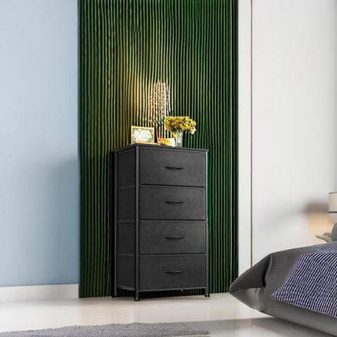ODK dresser has adjustable feet to level on uneven floors.
