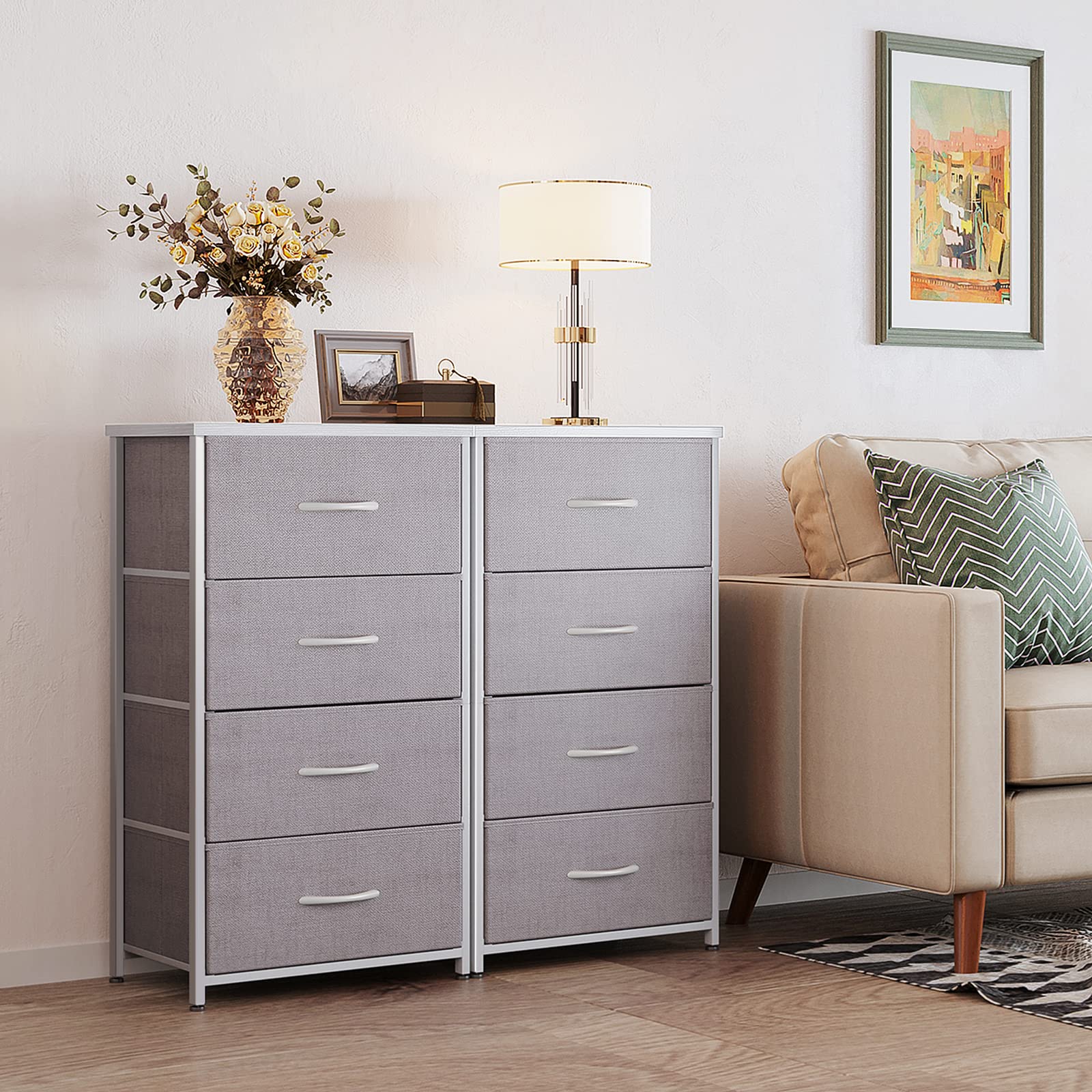 ODK easy-assembly dresser simplifies setup and daily organization.