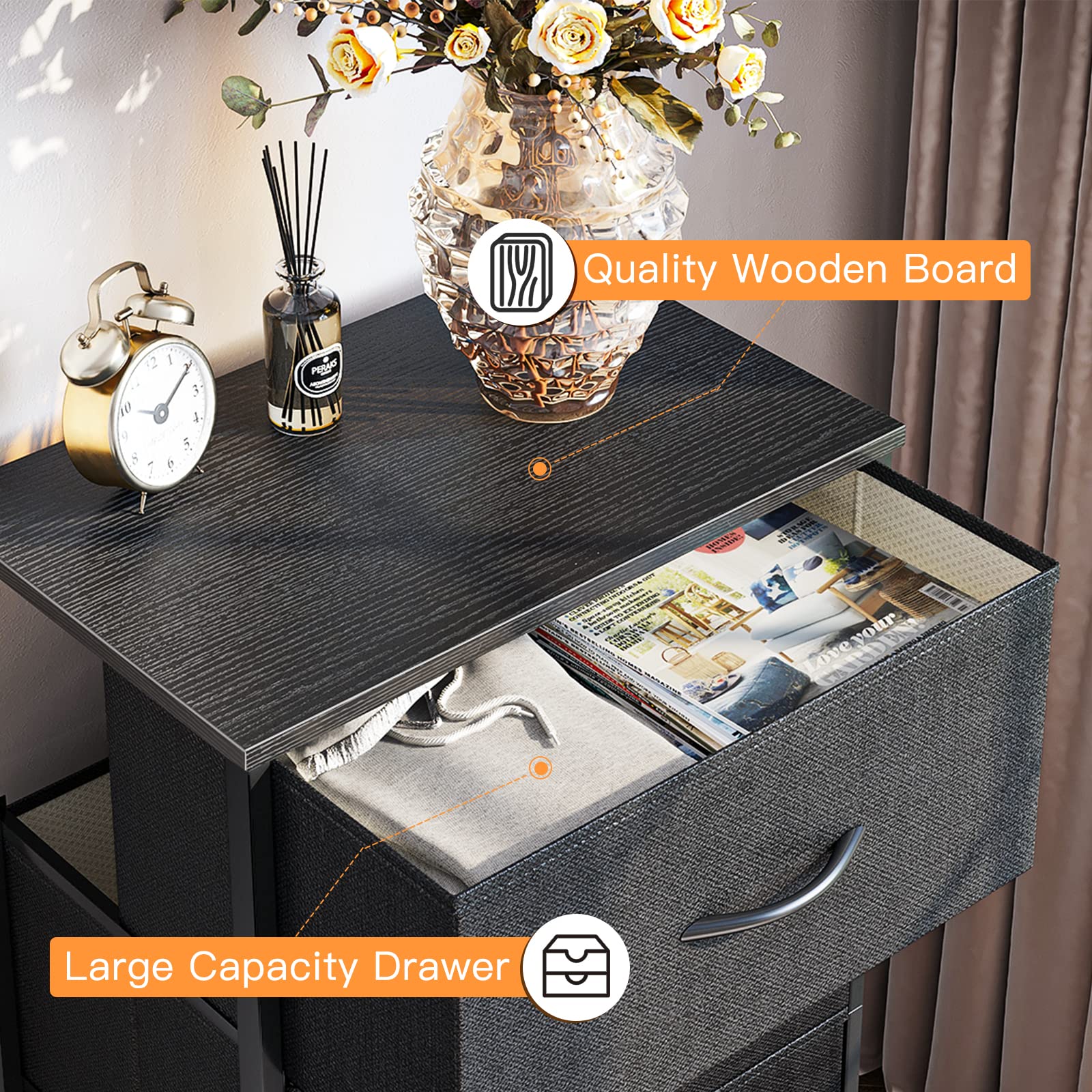 ODK dresser uses X-crossbar design to boost stability.