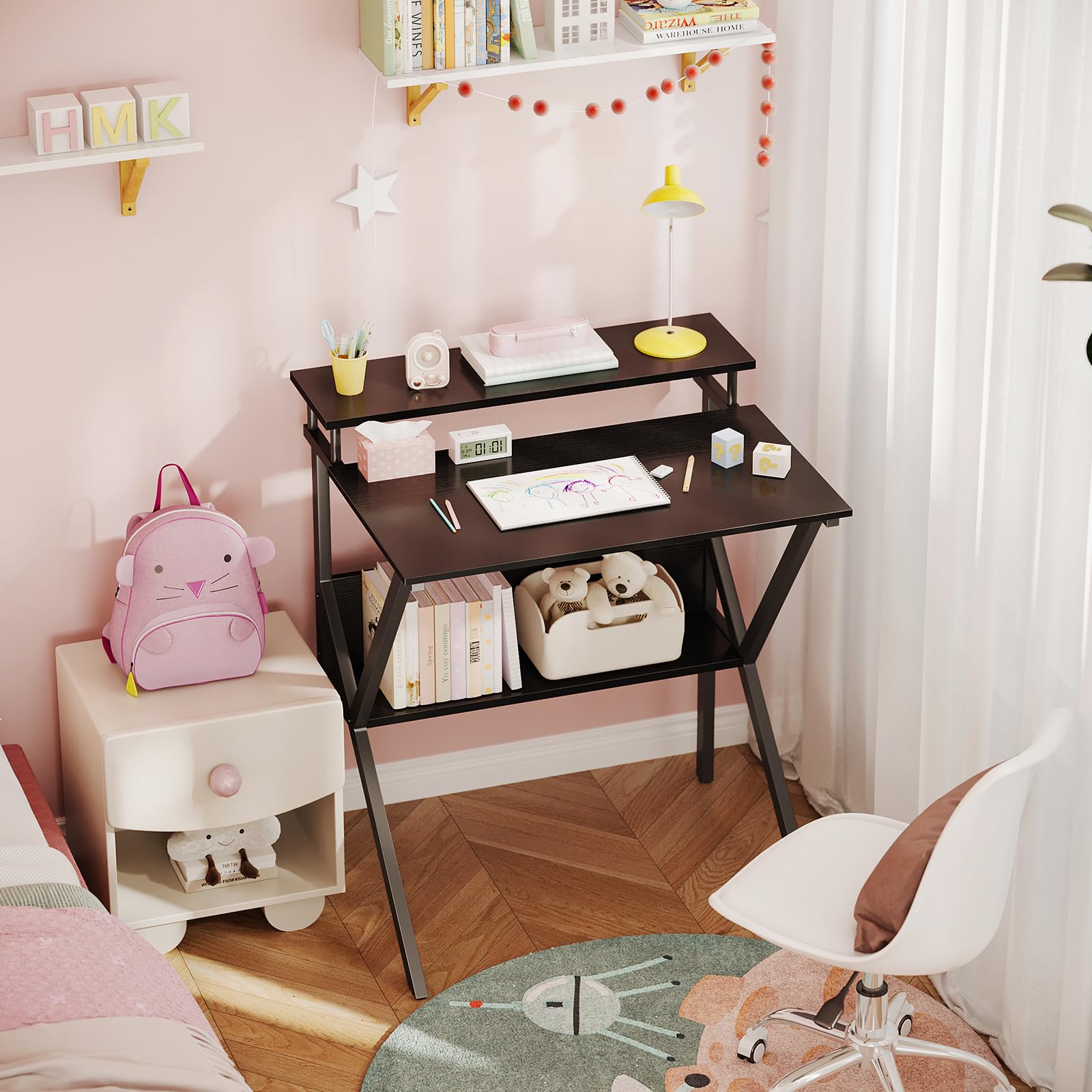 ODK Small Desk includes easy assembly tools and clear instructions.