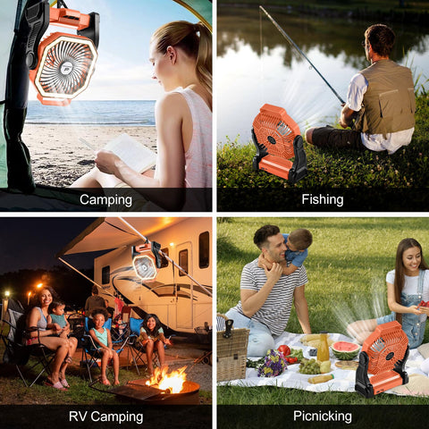 Odoland compact portable design fits easily in a backpack.