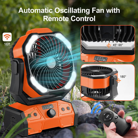 Odoland dual blade design delivers stronger airflow than standard fans.