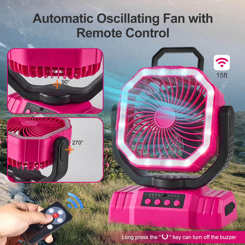 Odoland remote control works up to 15 feet for easy operation.