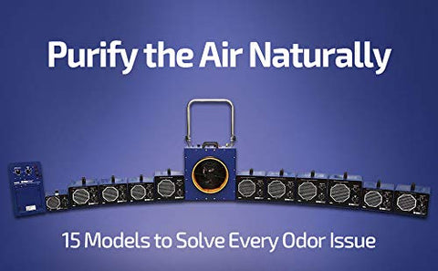 OdorStop OS2500UV washable-filter communicates easy maintenance for quick odor control
