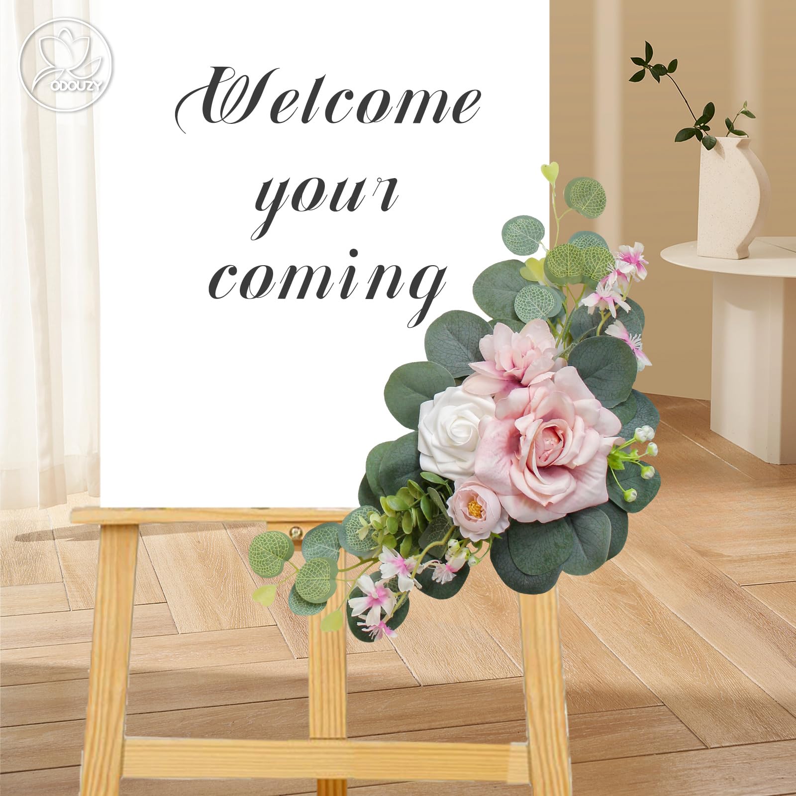 Odouzy backdrop flowers for reception create a romantic focal point and photo-worthy ambiance.