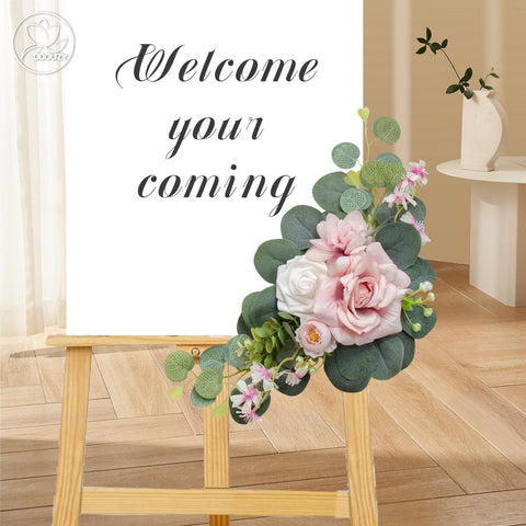 Odouzy backdrop flowers for reception create a romantic focal point and photo-worthy ambiance.