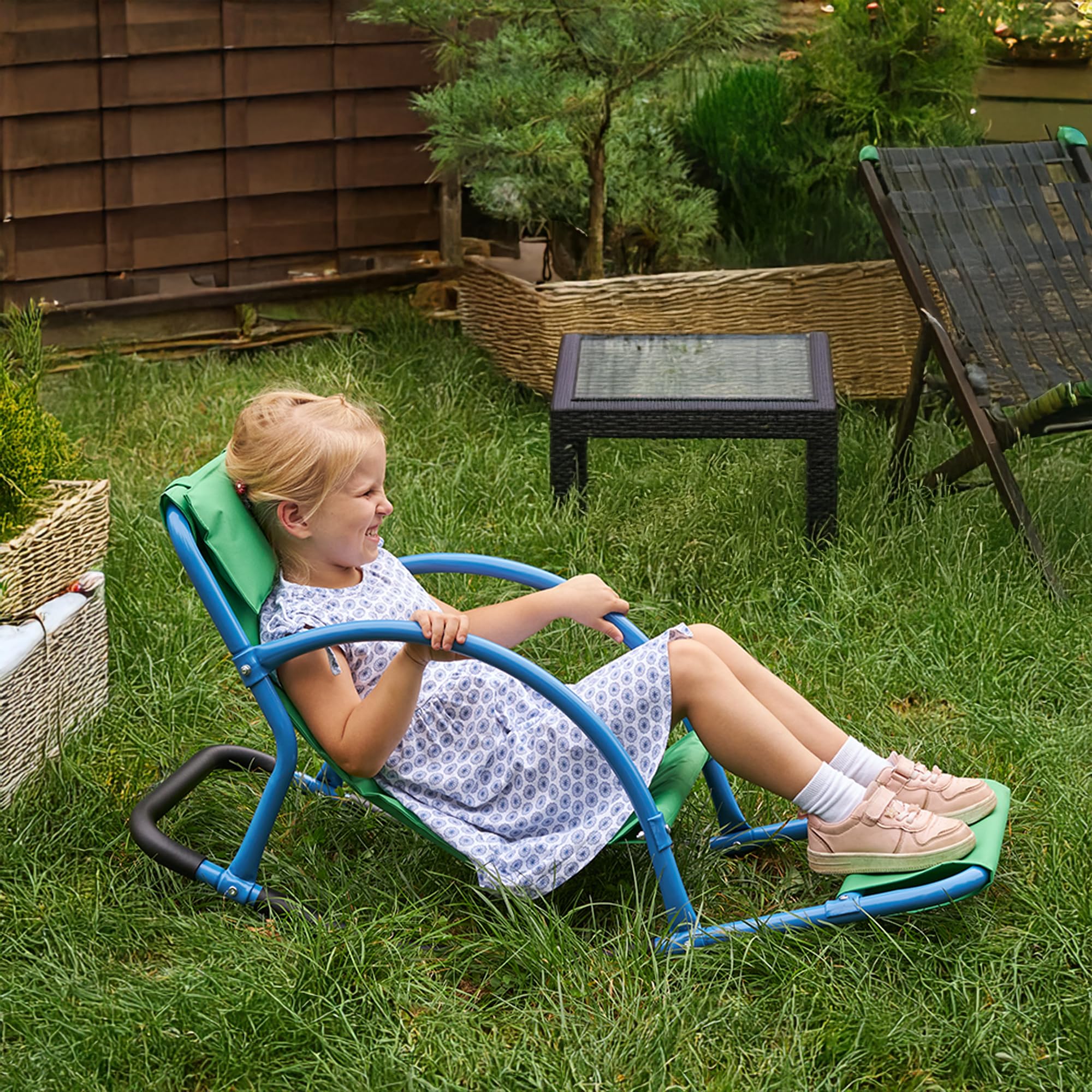 ODOXIA Kids Sensory Rocking Chair suitable for indoor and outdoor use