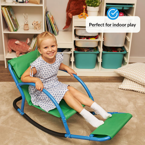 ODOXIA Kids Sensory Rocking Chair side view for focused activity