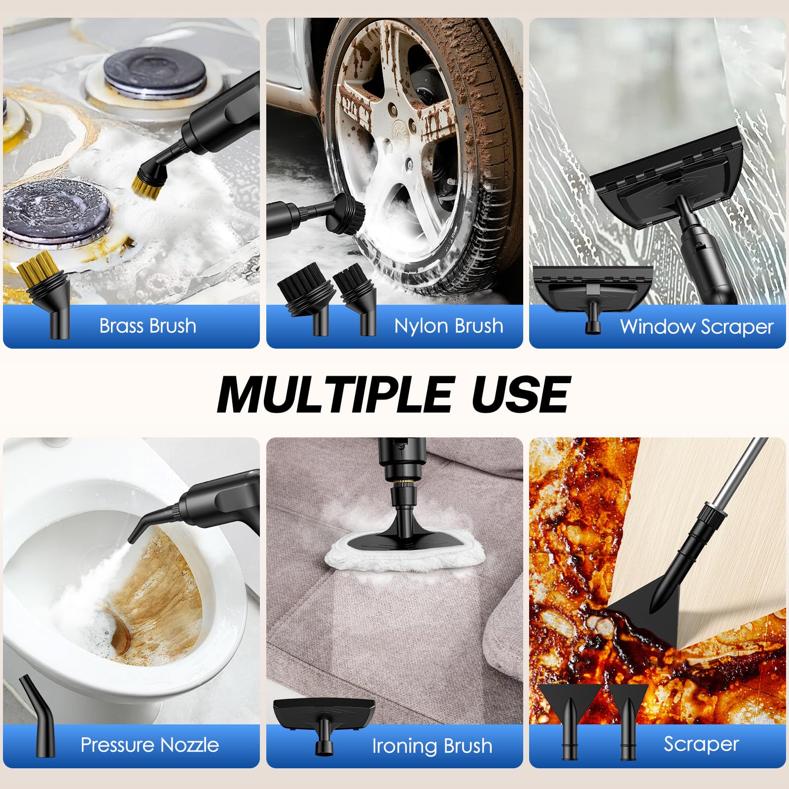 ODSD steam cleaner car detailing interior cleaning