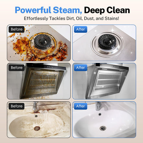ODSD steam cleaner extended reach hose and cord