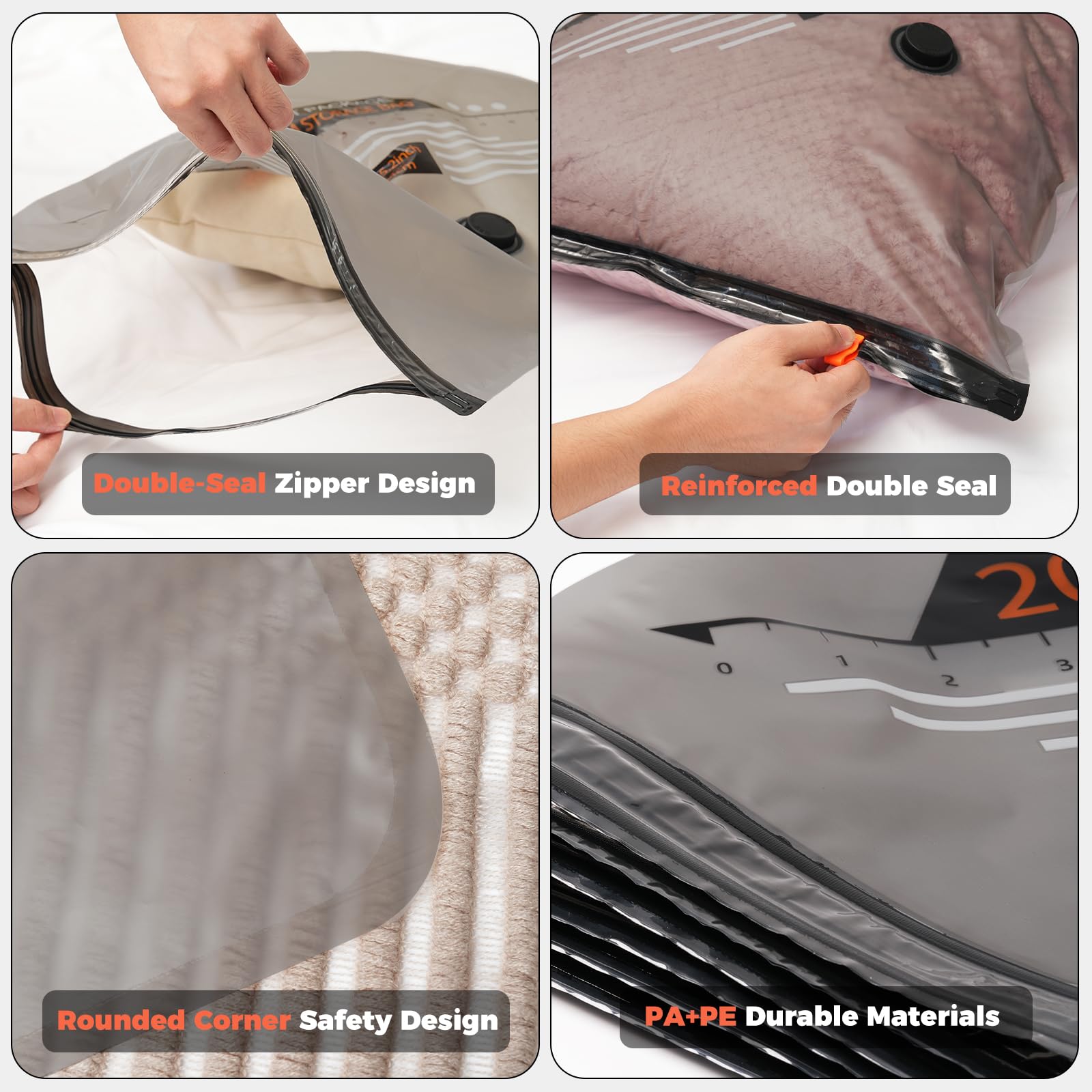 OEODAJ space-saving design maximizes luggage capacity and home storage.