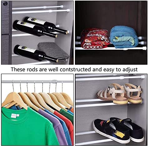 OESLIRT tension rod for DIY projects and flexible room organization.