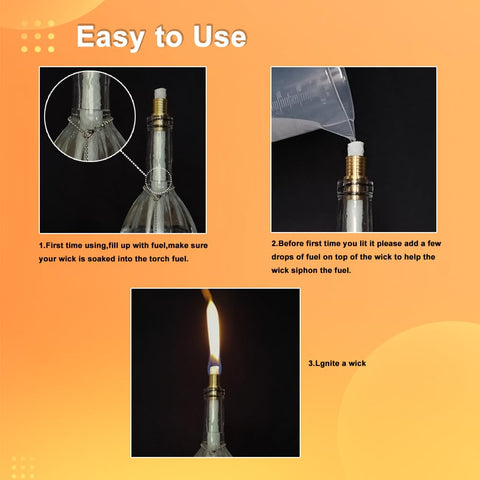 OEXEO wine bottle light DIY idea for warm backyard ambiance