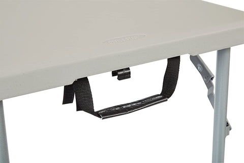 Office Star Resin Rectangle Table non-marring feet protect floors in busy environments.