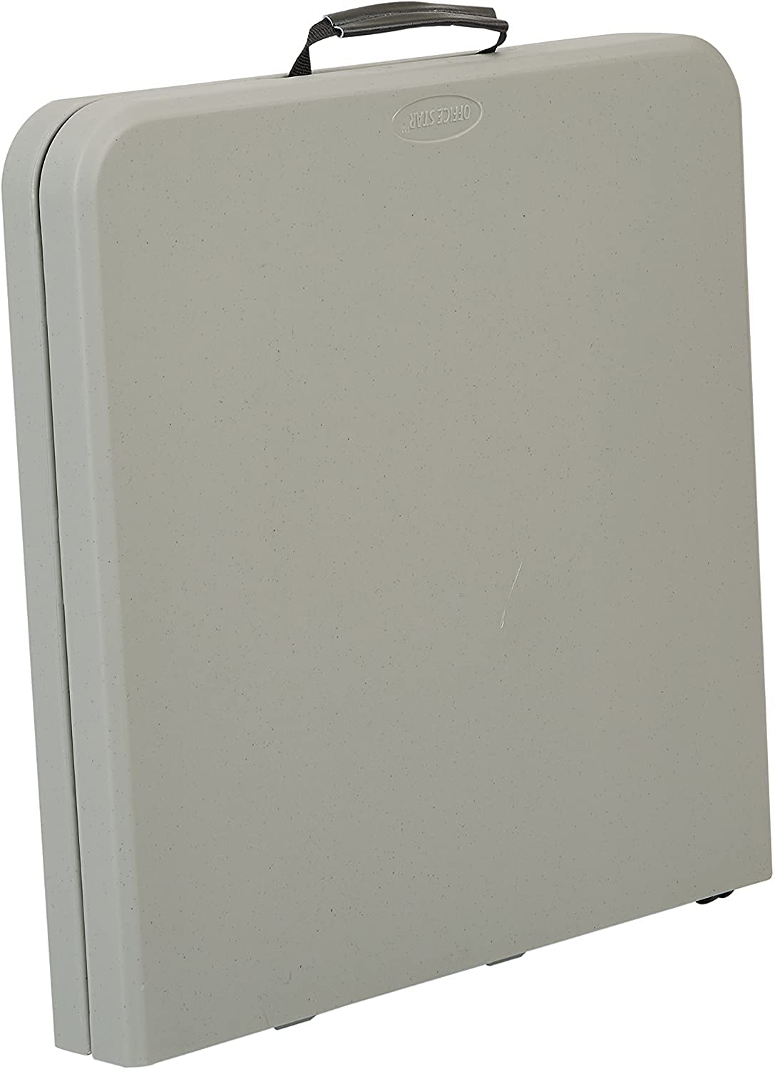 Office Star Resin Rectangle Table portable design enables quick setup for events.