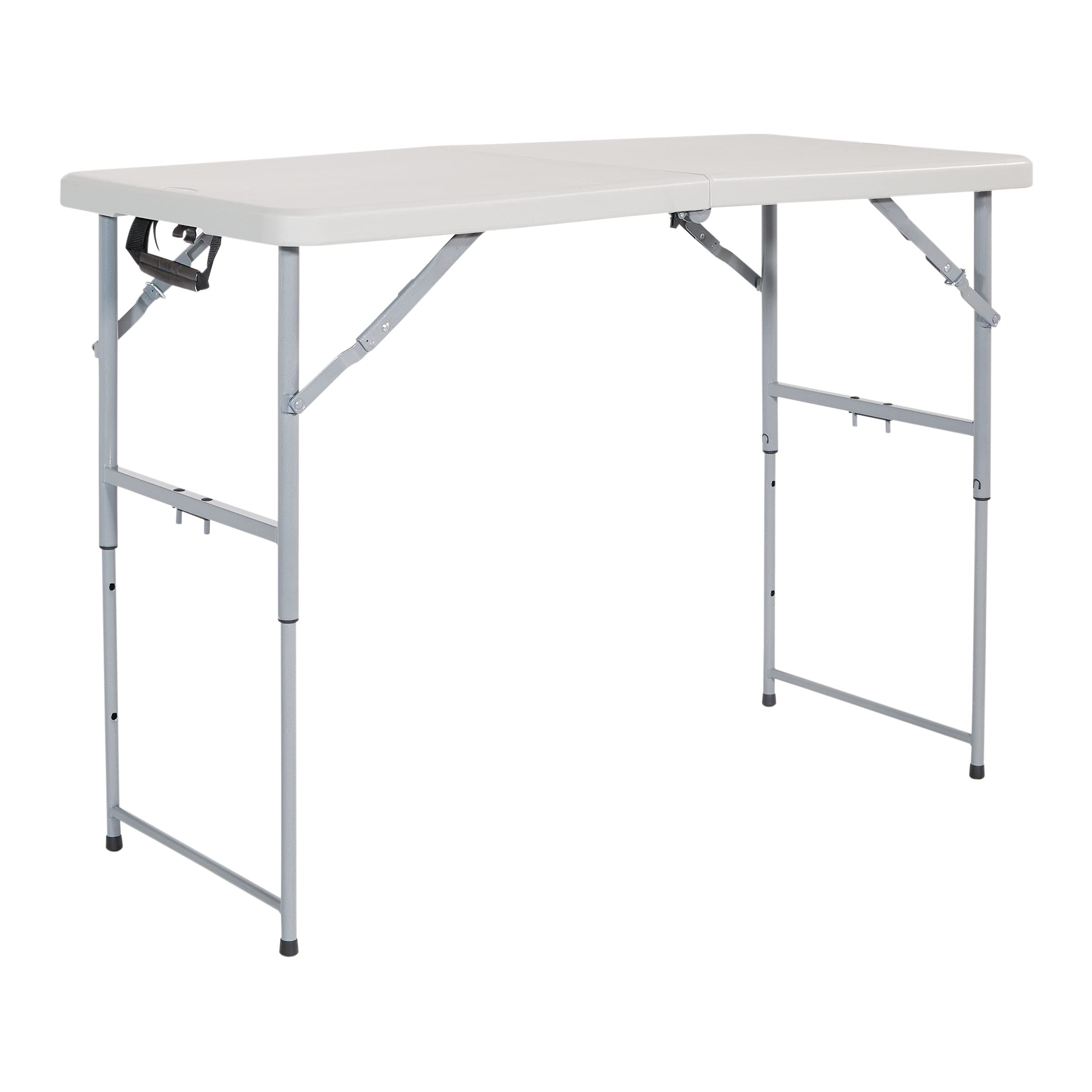 Office Star Resin Rectangle Table top offers a durable, easy-to-clean surface for events.