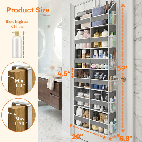 Ofiray-Home clear window design lets you spot items at a glance.