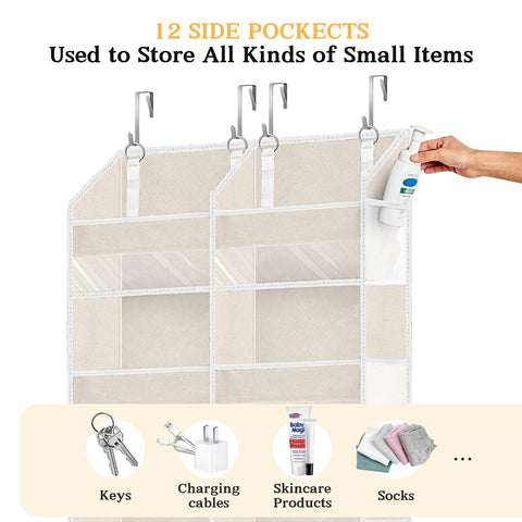 Ofiray-home fabric and clear window for easy item search