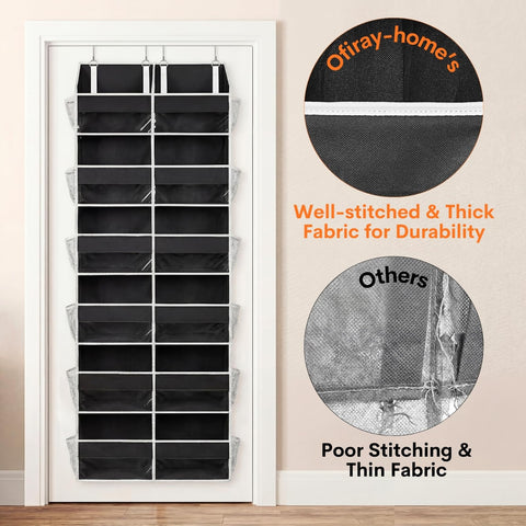 Ofiray-Home easy-install design makes setup quick on standard doors.