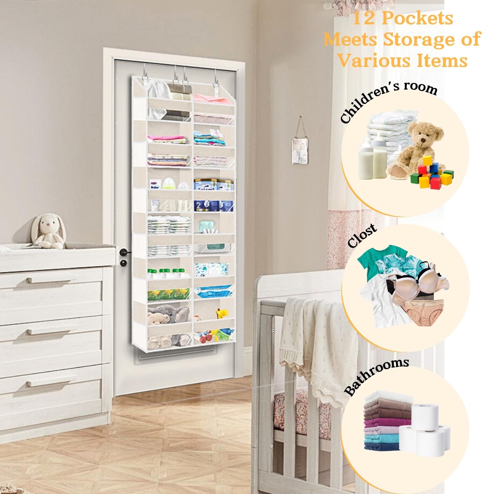 Ofiray-home easy installation setup on a standard door