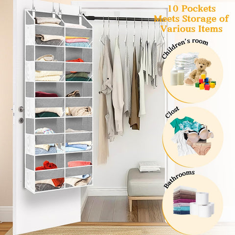Ofiray-Home includes four hooks for sturdy, quick installation.